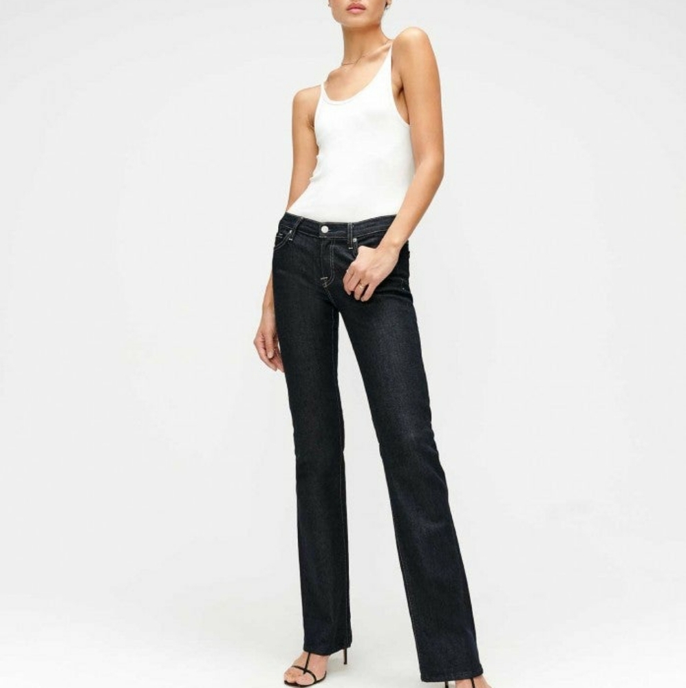 3 for $25 7 tor all mankind high waist bootcut EUC